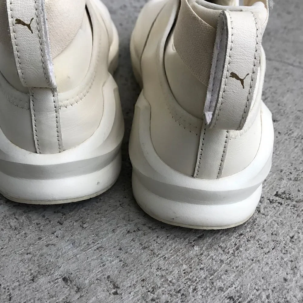 Puma leather sneakers